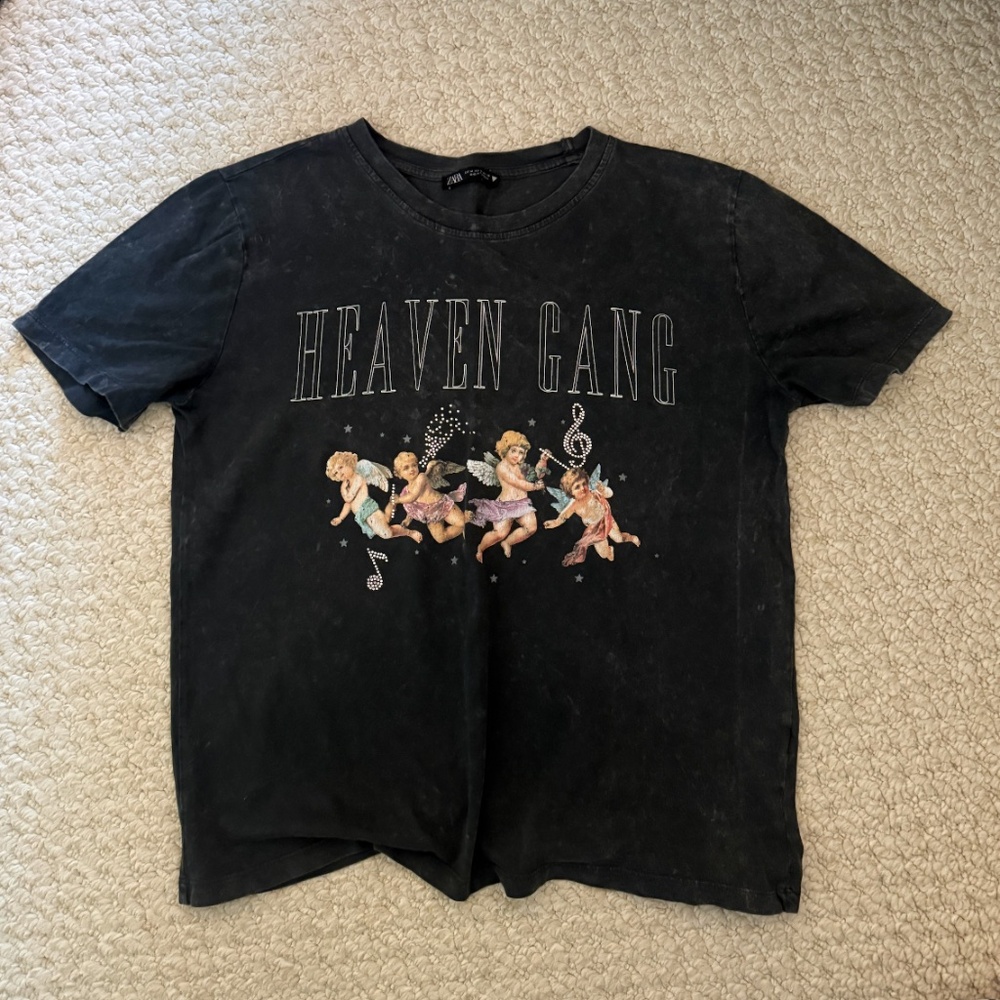 zara heaven gang shirt